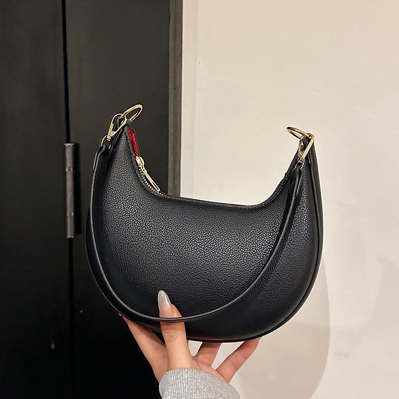 Vintage Crescent Shoulder Bag
