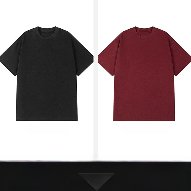 Men's Heavyweight Cotton Short Sleeve T-Shirt Cleanfit