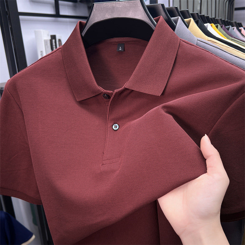 Pure Cotton Summer High-End Men's Polo Shirts