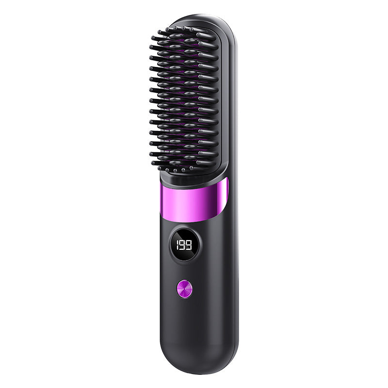 Wireless Ceramic Hair Straightener and Curler