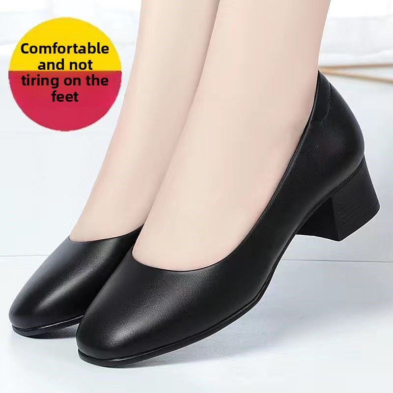 Womens Low Heel Professional Work Shoes