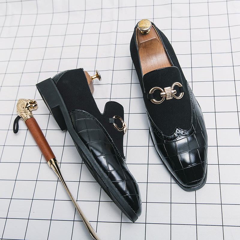 Mens Brogue Leather Lace Up Shoes