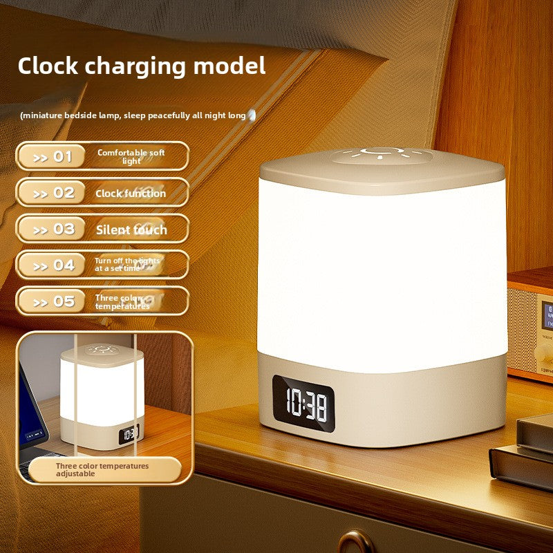 Remote Control Rechargeable Touch Night Light Bedroom Sleep Light