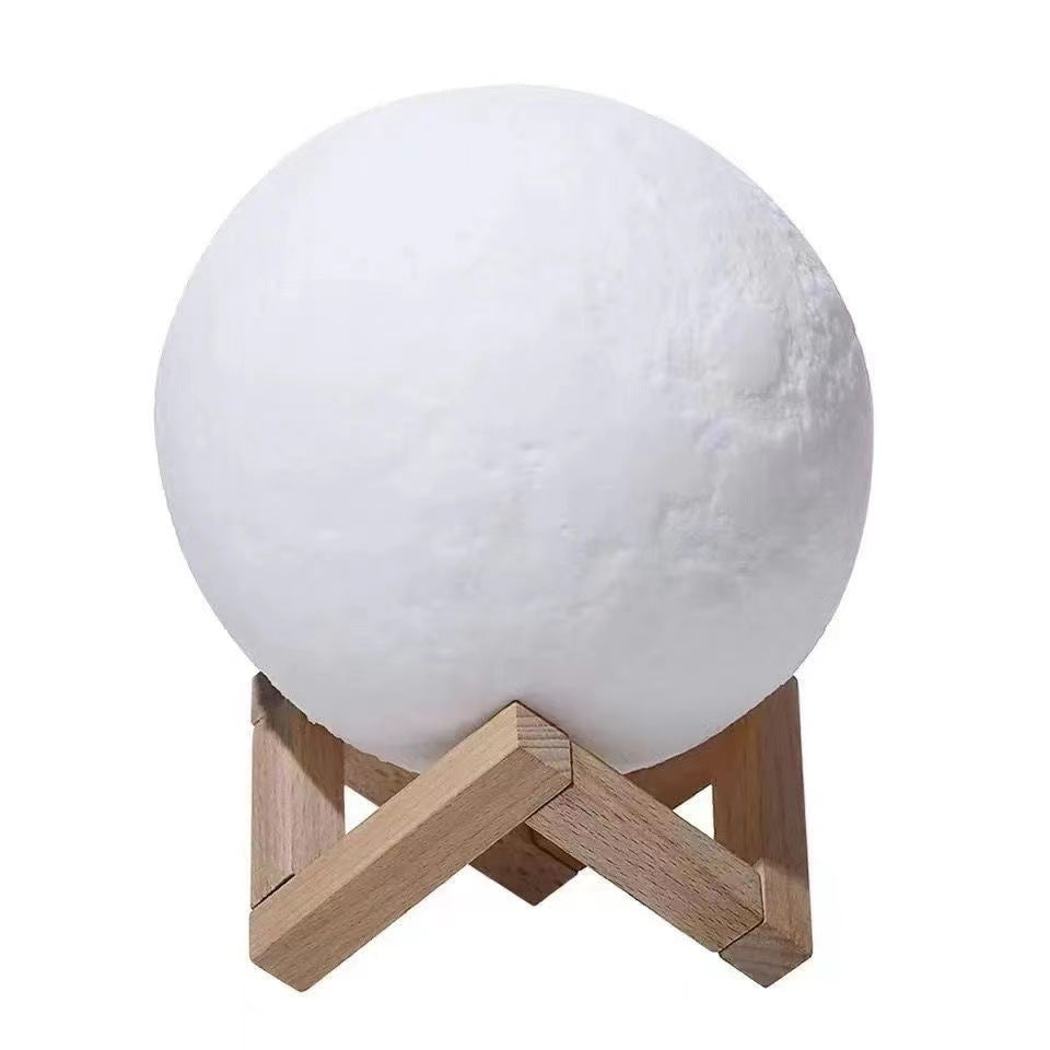 Creative Moon Starry Sky Night Light Bedroom Atmosphere Desk Lamp