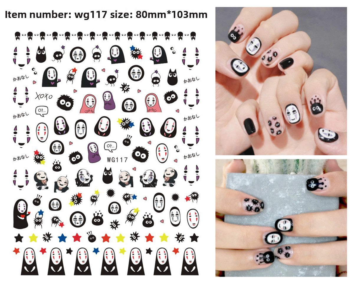 Halloween nail stickers