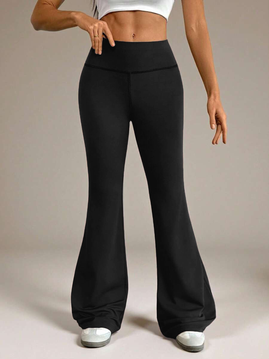 Womens High Waist Bootcut Yoga Pants