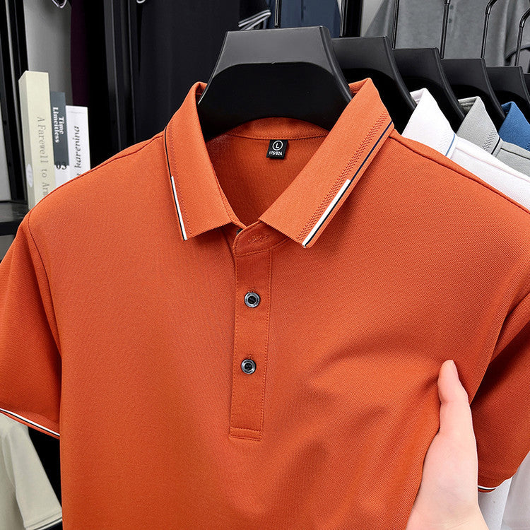 Mens Cotton Blend Polo Shirt