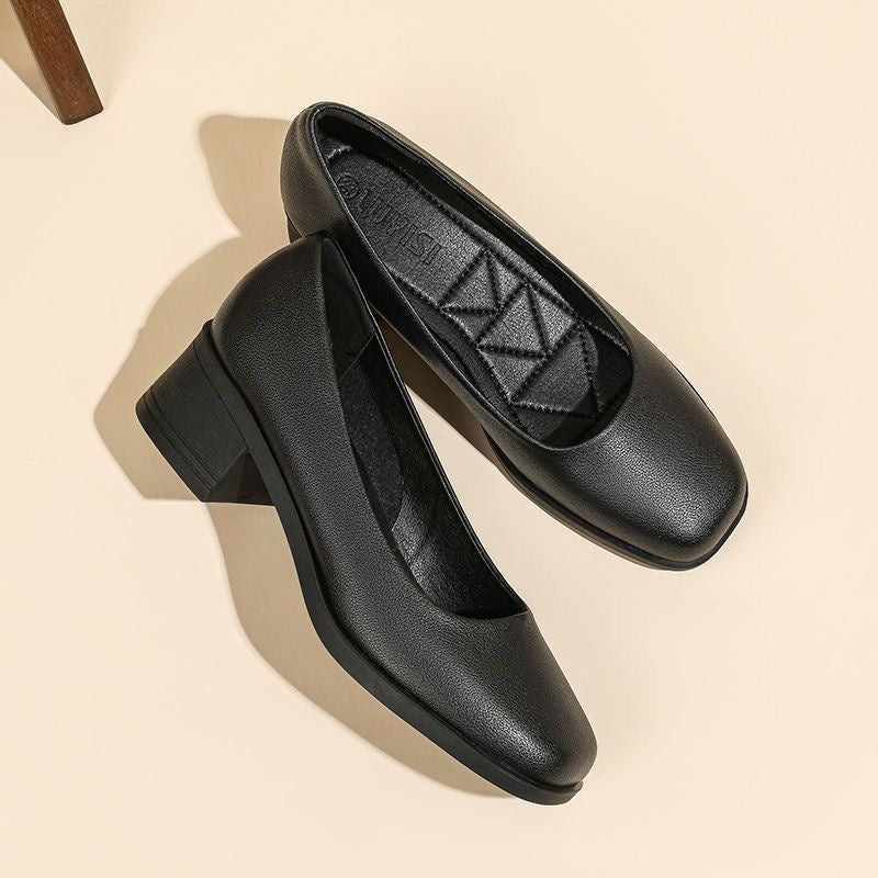Womens Low Heel Professional Work Shoes
