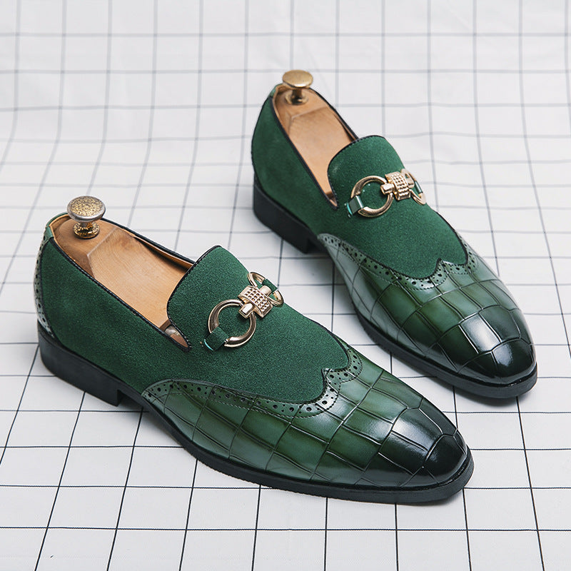 Mens Brogue Leather Lace Up Shoes