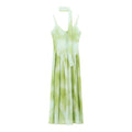 Tie-Dye Suspender A-Line Dress