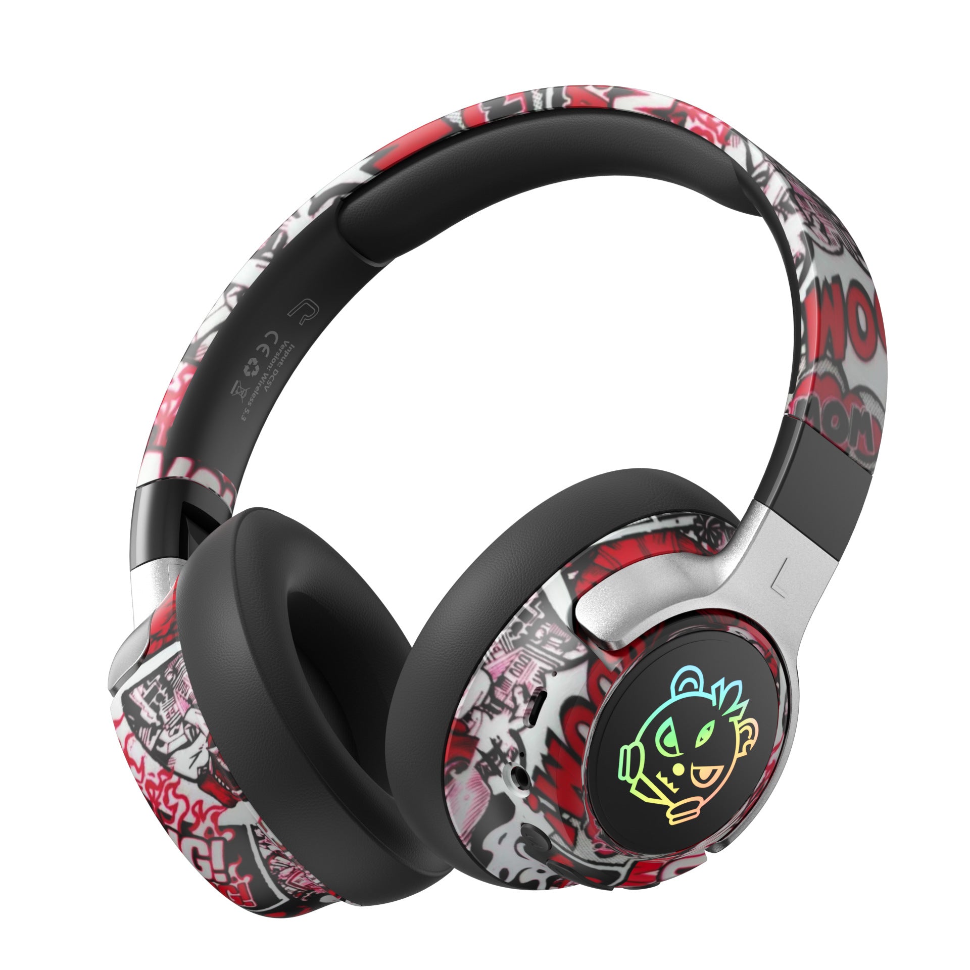 Wireless Gaming Headset with Bluetooth 5.4