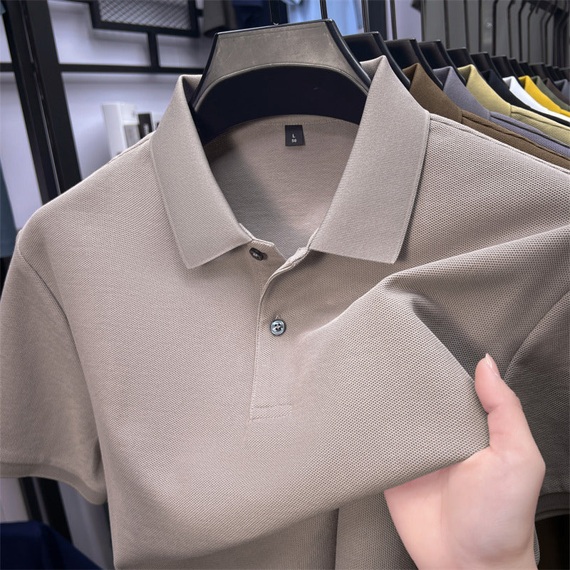 Pure Cotton Summer High-End Men's Polo Shirts