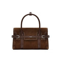Suede Shoulder Bag Women Mini Square Handbag 2026 Commuter Versatile