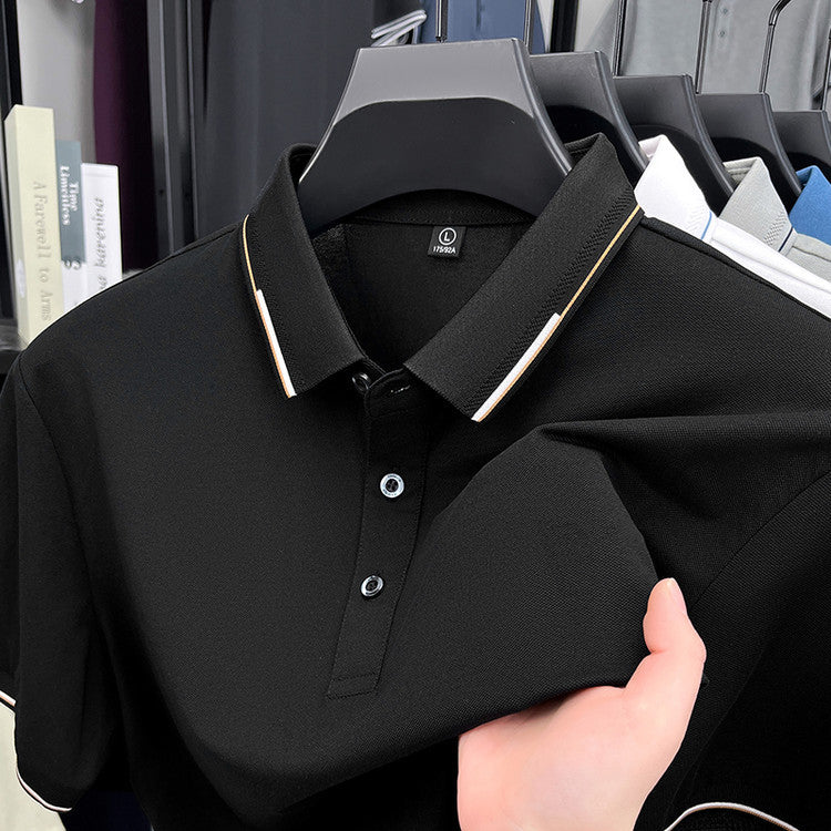 Mens Cotton Blend Polo Shirt