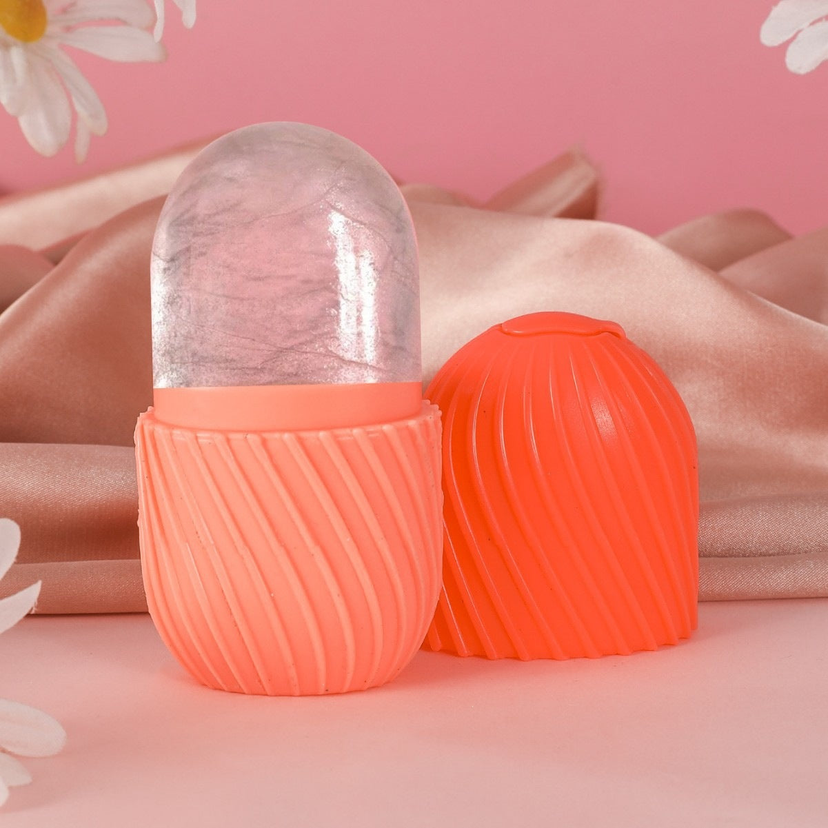 Silicone Facial Ice Roller Massager